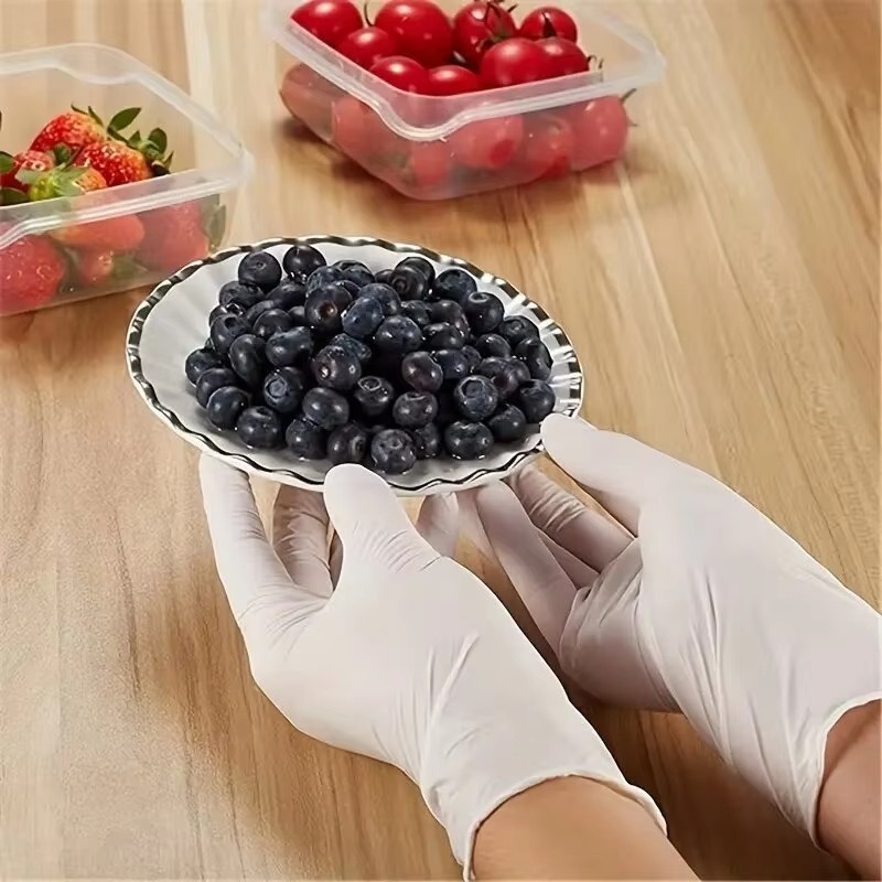 10/20/50/100 adet beyaz nitril - Medical Gloves incelemesi ve fiyatı